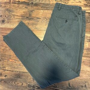 Dockers Men's Gray Straight Fit Pants, Size 36x34